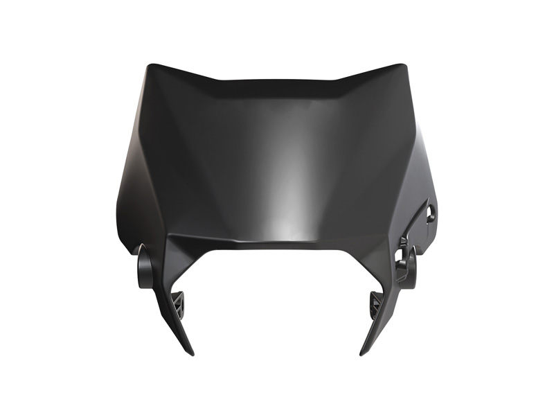 RTech Front Headlight Mask for Sur-Ron Ultra Bee Models (2023 to 2025) - (Black)