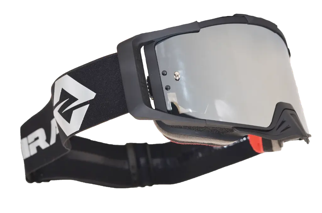 Viral Brand Signature Series Pro MX Goggles with Revo Lens (Black)
