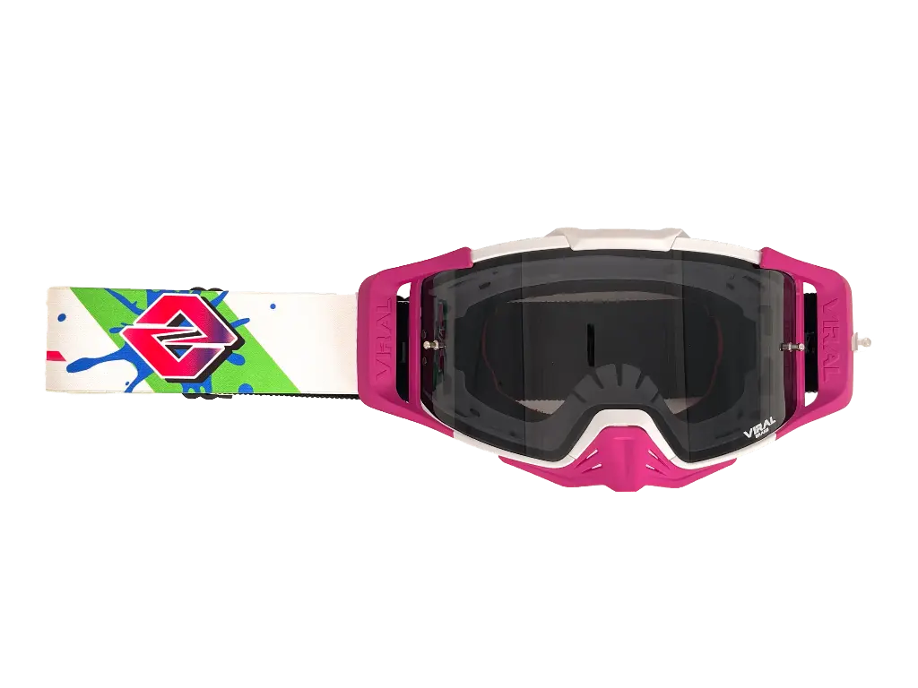 Viral Brand Signature Series Fixed Face Goggle with Smoked Lens (RETRO) (Limited Stock)