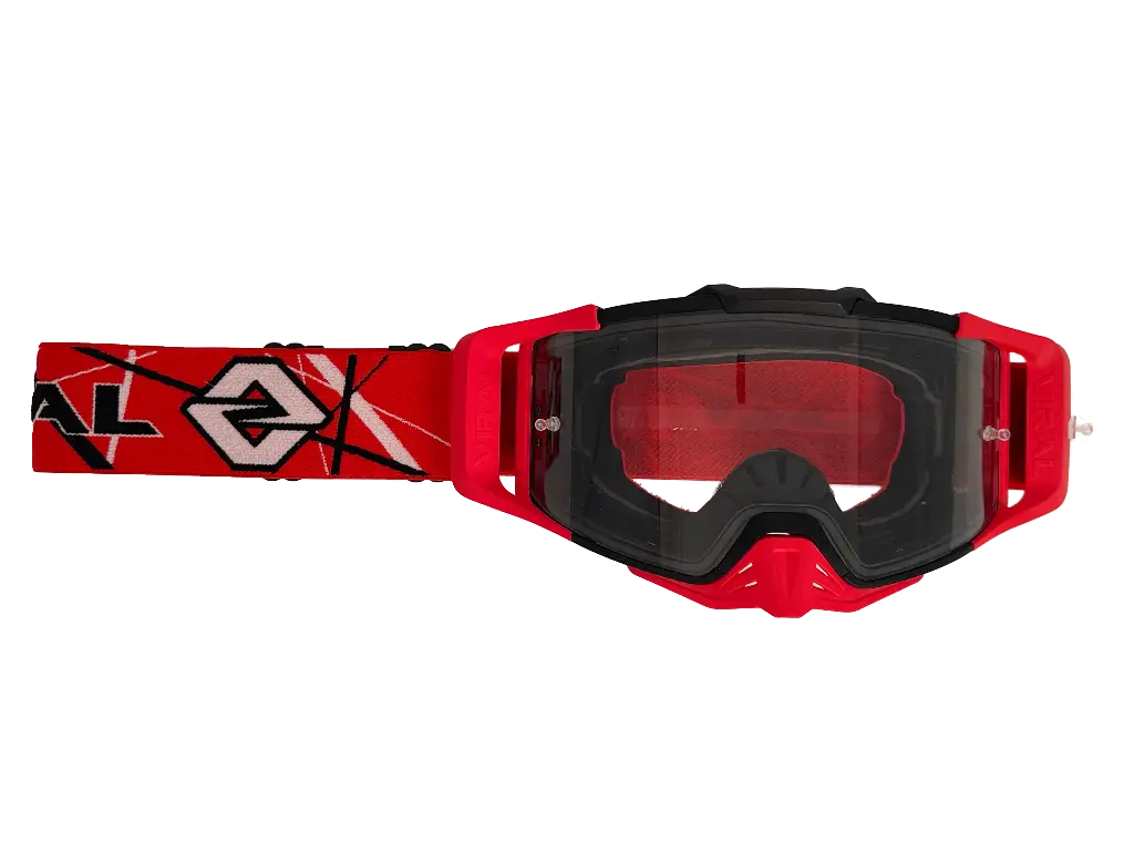 Viral Brand Signature Plus Series MX Goggle with Clear Lens (EDDIE)