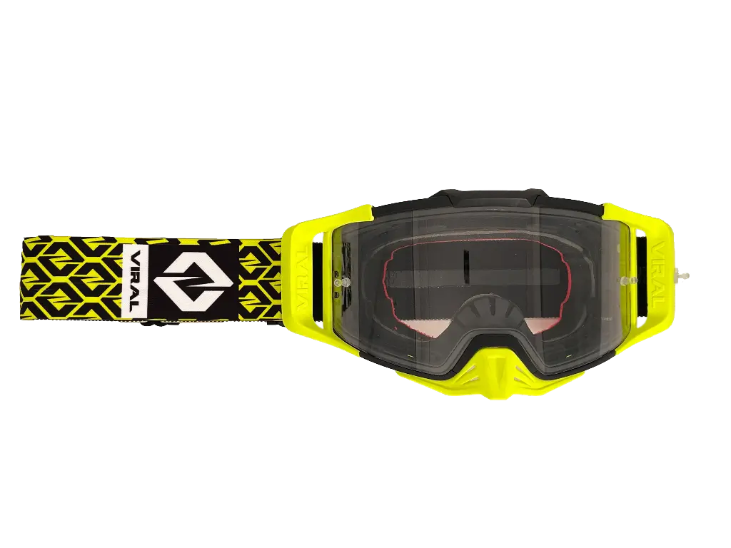 Viral Brand Signature Plus Series MX Goggle with Clear Lens (GUCCYN)
