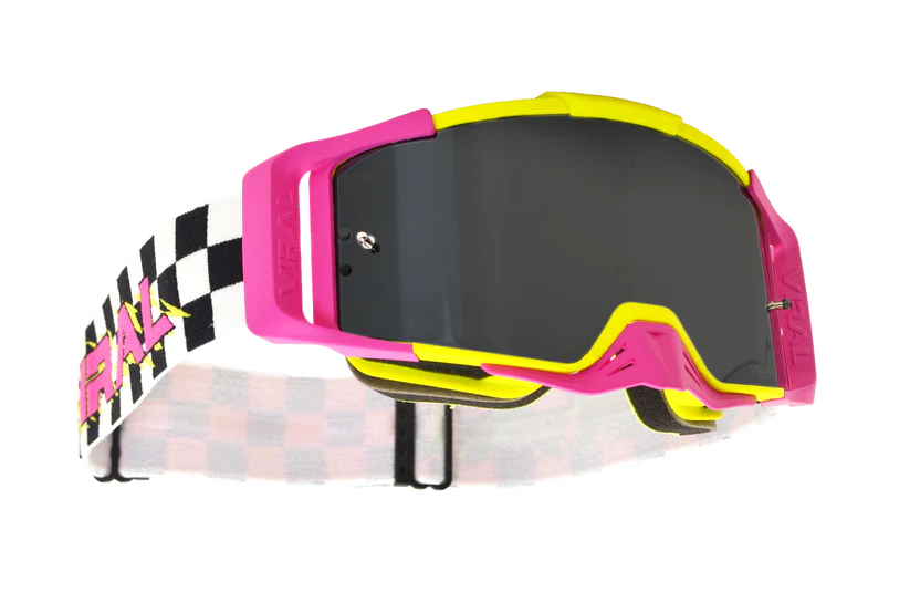 Viral Brand Signature + Series Goggle with Smoked Fixed Lens (90's Thrasher)