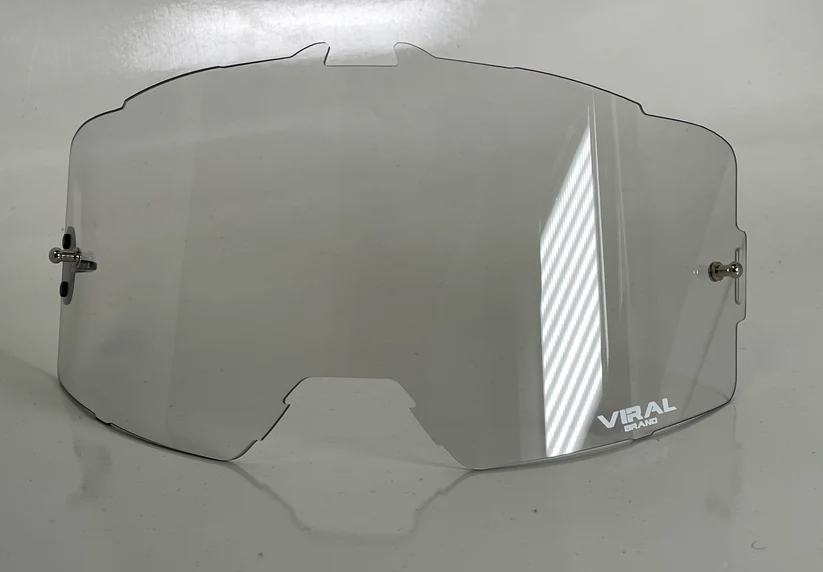 Viral Brand Signature/ALPHA Series Lens with Metal Pins (Clear)