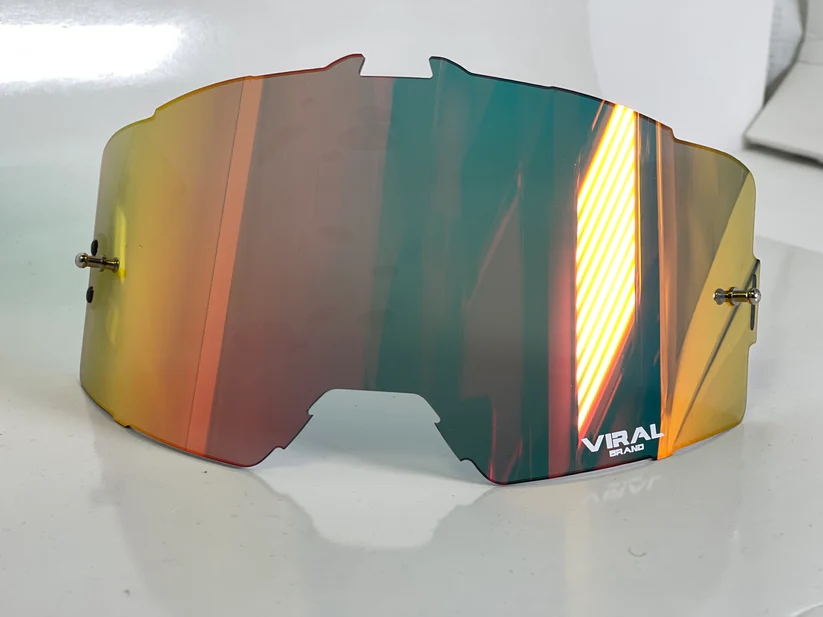 Viral Brand Signature / ALPHA Series Lens with Metal Pins (Revo Orange)