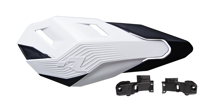 RTech HP3 Handguards with Braktec Mounting Kit (White)