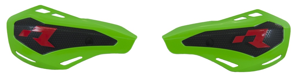 RTech Replacement Plastics for HP1 Handguards - Pair (KX Green)