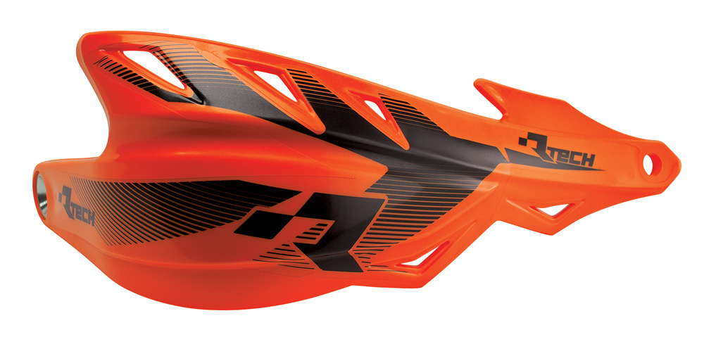 RTech Raptor Handguards with Mounting Kit (Neon Orange)