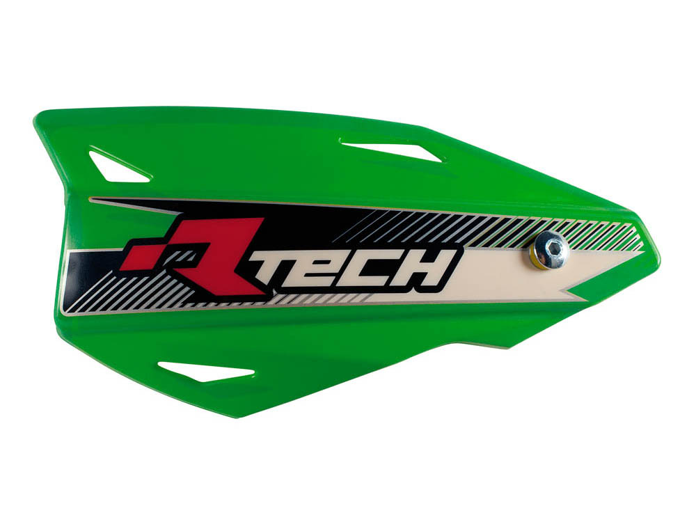 RTech Vertigo Handguards with Universal Mounting Kit (KX Green)