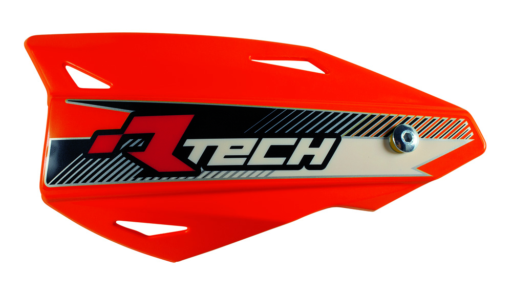 RTech Vertigo Handguards with Universal Mounting Kit (Neon Orange)