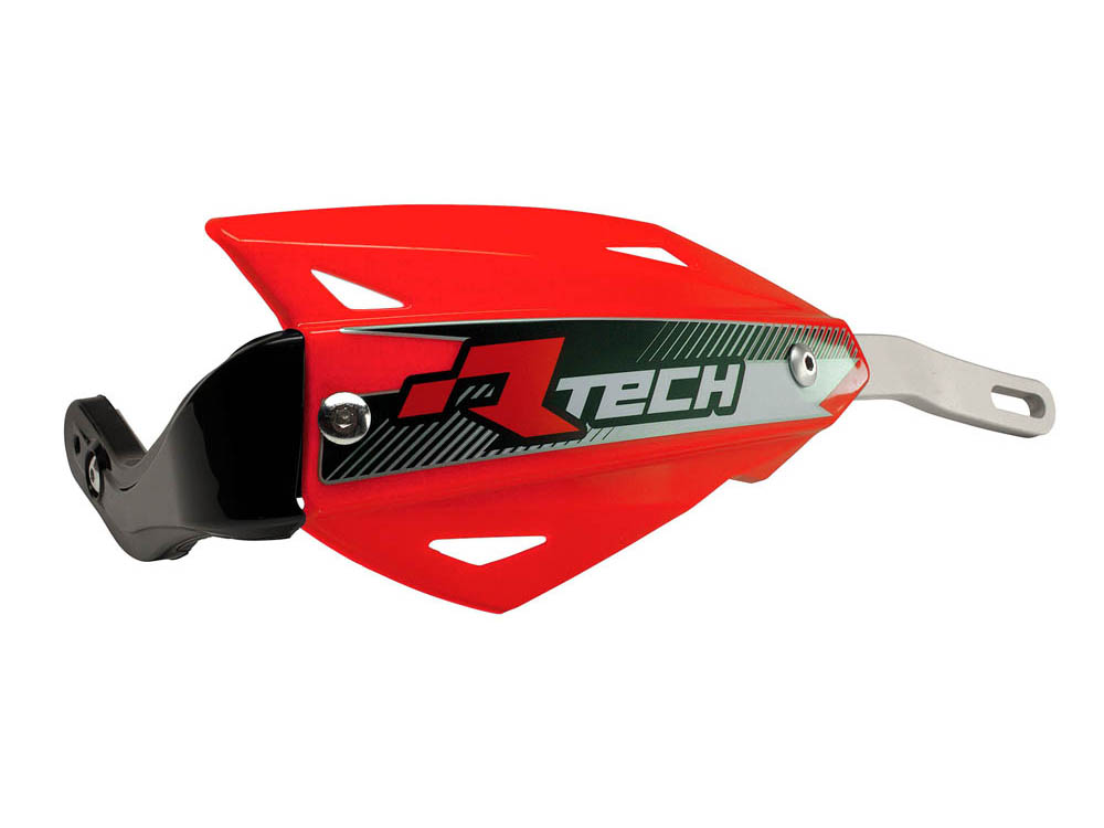 RTech Vertigo Handguards with Aluminum Reinforcement (CRF Red)
