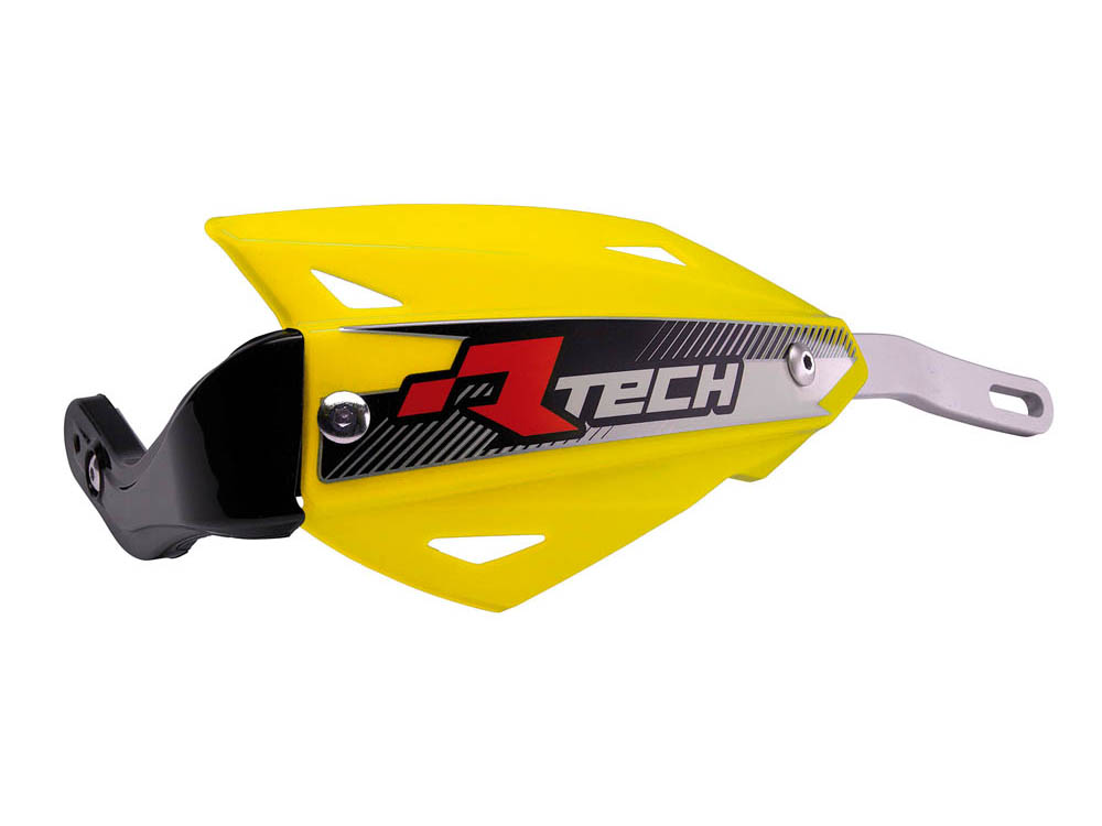 RTech Vertigo Handguards with Aluminum Reinforcement (RMZ Yellow)