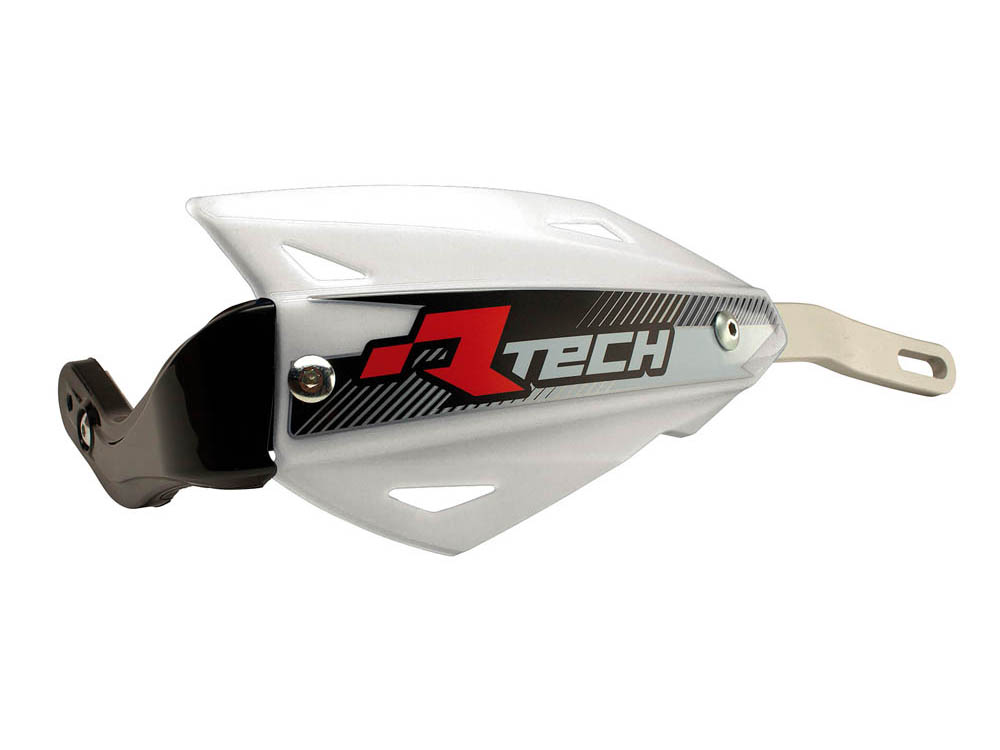 RTech Vertigo Handguards with Aluminum Reinforcement (White)