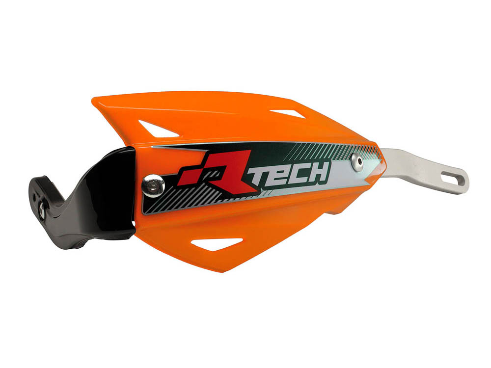 RTech Vertigo Handguards with Aluminum Reinforcement (KTM Orange)