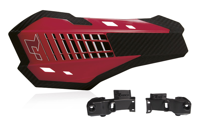 RTech HP2 Handguards for KTM, Husqvarna, GasGas – Brembo Pump Fit (2011-2024) - (GasGas Red/Black)
