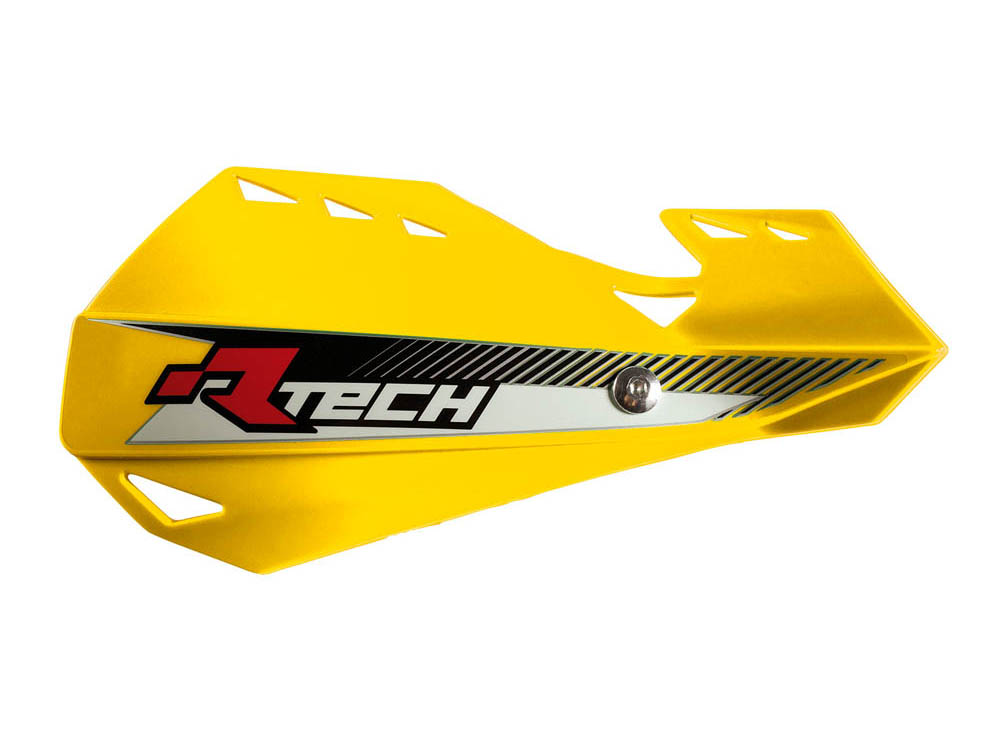 RTech Dual Evo Handguards with Universal Mounting Kit (RMZ Yellow)