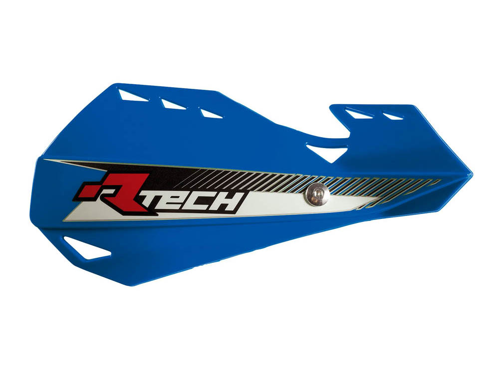 RTech Dual Evo Handguards with Universal Mounting Kit (YZF Blue)