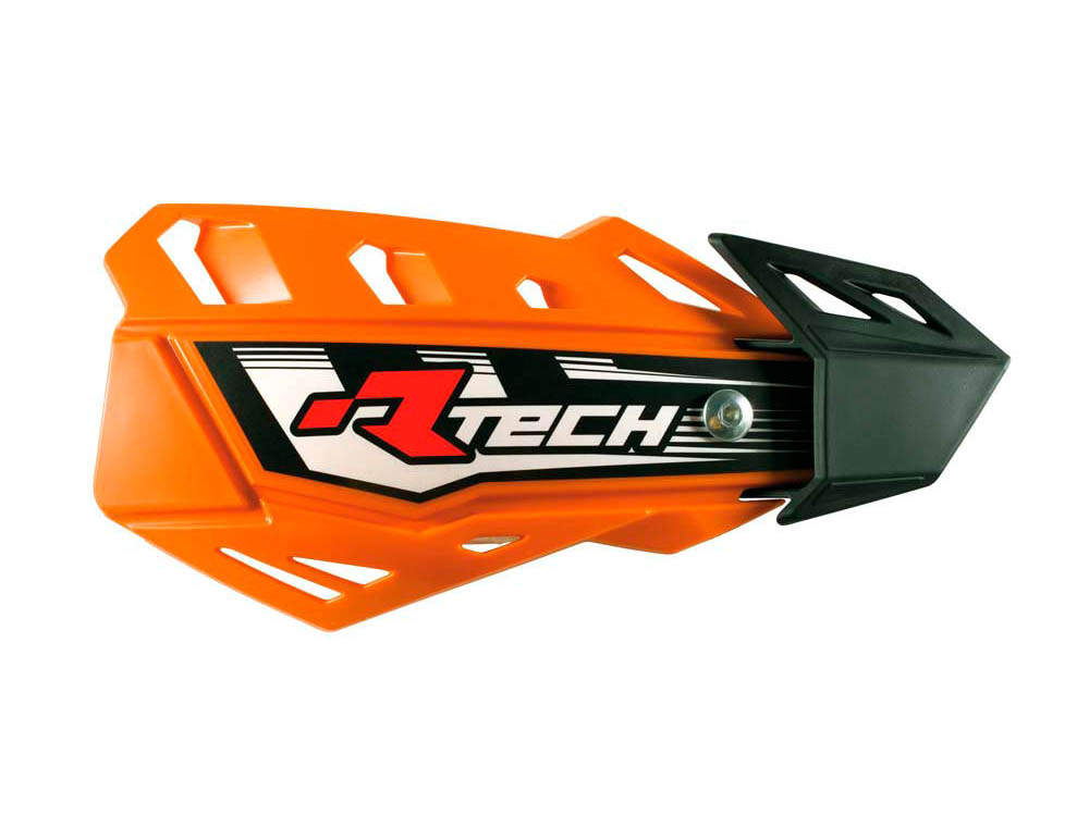 RTech FLX Handguards with Universal Mounting Kit (KTM Orange)