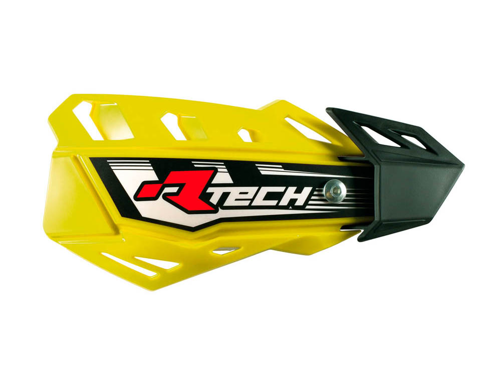 RTech FLX Handguards with Universal Mounting Kit (RMZ Yellow)