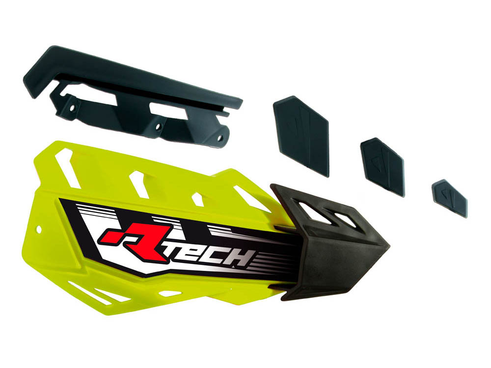 RTech Replacement Plastics for FLX Handguards - Pair (Neon Yellow)