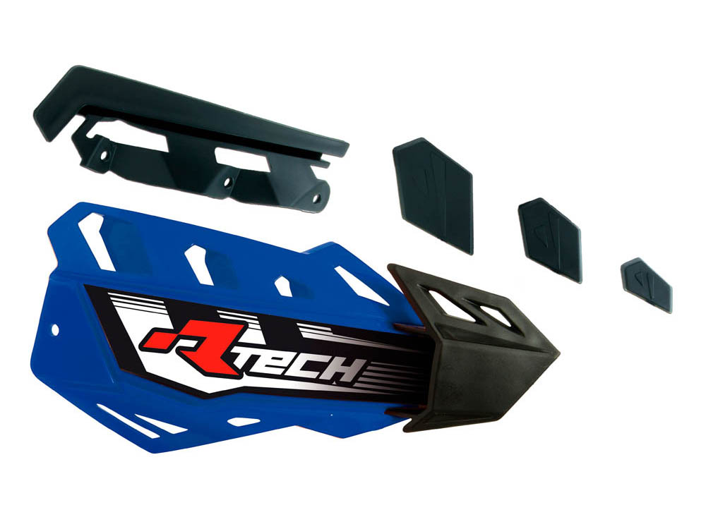 RTech Replacement Plastics for FLX Handguards - Pair (YZF Blue)