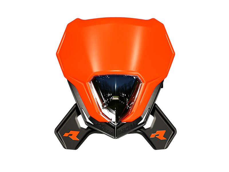 RTech V-Face 2.0 Headlight Mask (KTM Orange)