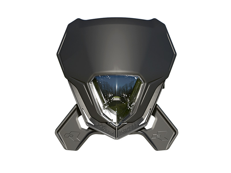 RTech V-Face 2.0 Headlight Mask (Black)