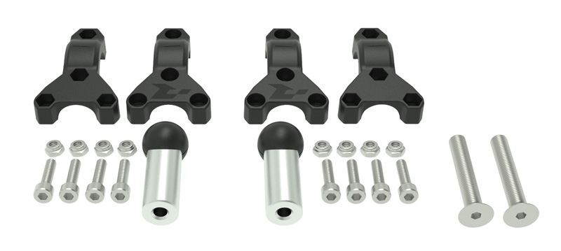 RTech HP3 Handguard Mounting Kit for BMW GS 700 & 800 Series Bikes