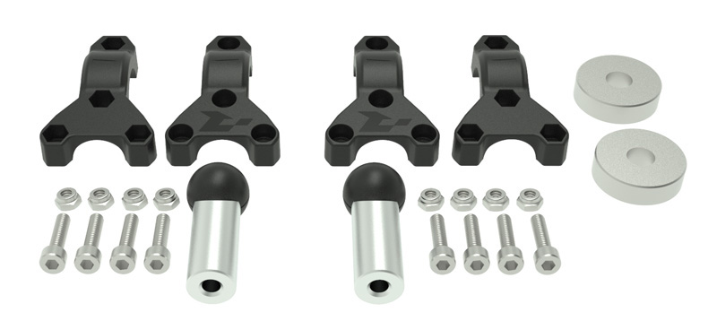 RTech HP3 Handguard Mounting Kit for BMW GS 1200 & 1250 Series Bikes
