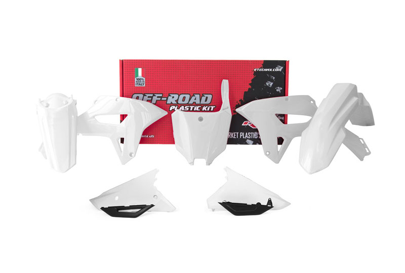 RTech Plastic Kit for Honda CRF-RX Bikes (2021-2023) - 6 PCS - (White)