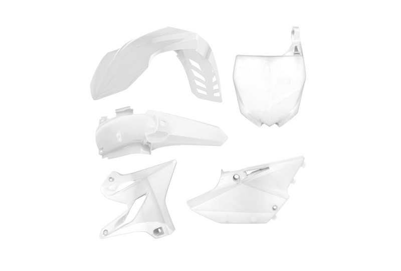 RTech Plastic Kit for Yamaha YZ, YZ-X, and WR Bikes (2015-2022) -  5 PCS - (White)