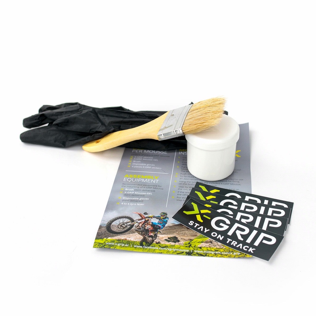 X-GRIP Mousse Gel Kit
