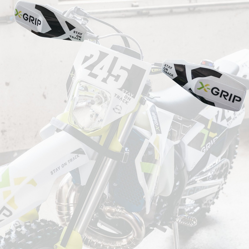 X-Grip Handguard Stickers for Husqvarna Bikes (2020) - Pair
