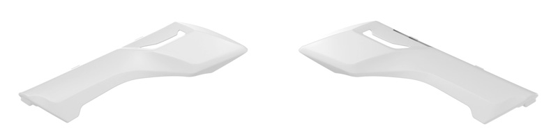 RTech Radiator Scoops for SUR-RON Ultra Bee Bikes (2023-2024) - (White)