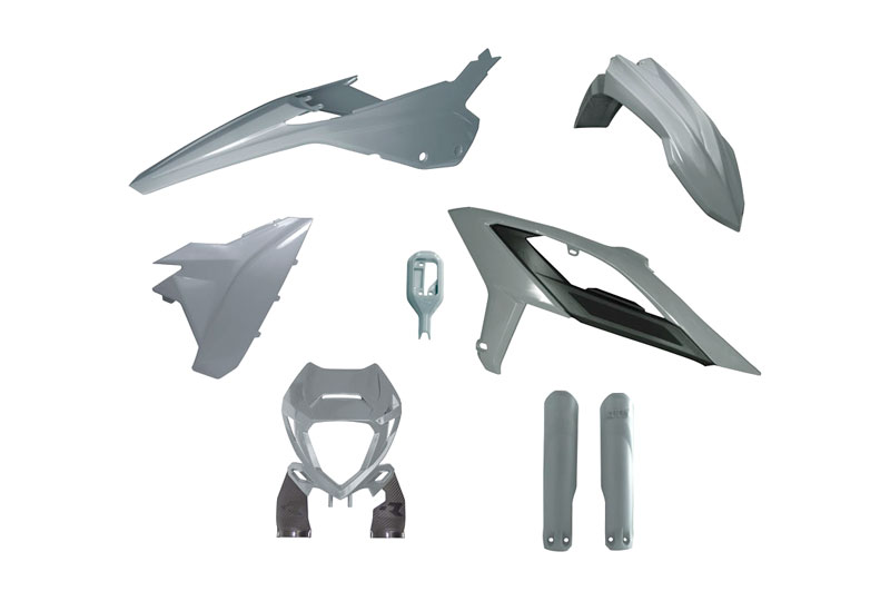 RTech Plastic Kit for Beta RR Models (2023 to 2024) - 6 PCS - (Quantum Grey)