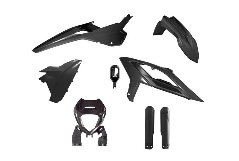 RTech Plastic Kit for Beta RR Models (2023 to 2024) - 6 PCS - (Black)