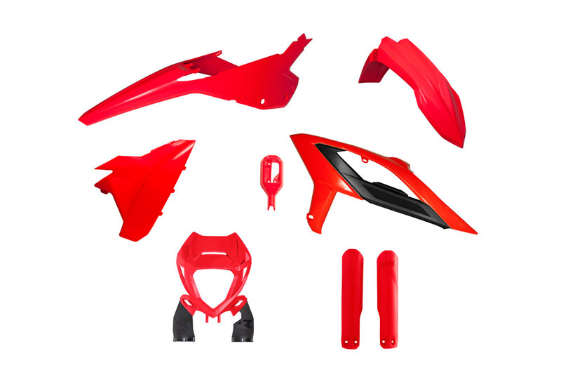 RTech Plastic Kit for Beta RR Models (2023 to 2024) - 6 PCS - (Beta Red)