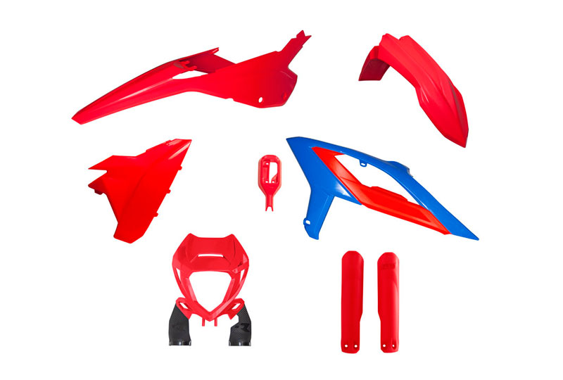 RTech Plastic Kit for Beta RR Models (2023 to 2024) - 6 PCS - (Beta Red/Blue)