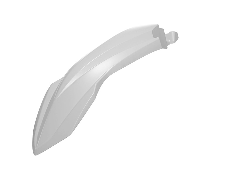 RTech Front-Half High Fender for Yamaha T7 Bikes (2019-2025) - (White)
