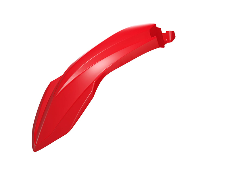 RTech Front-Half High Fender for Yamaha T7 Bikes (2019-2025) - (Red)
