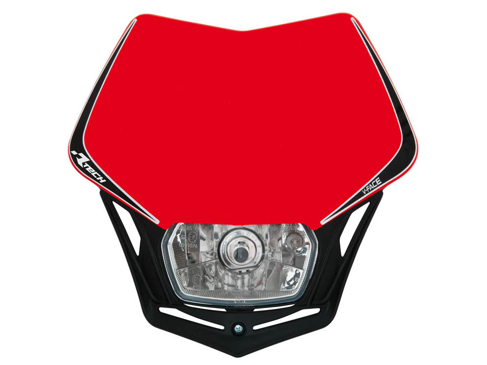 RTech V-Face Headlight (CRF Red)