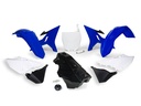 RTech Revolution Plastics Conversion Kit for Yamaha YZ & YZ-X Bikes (2002-2022) - 7 PCS - (YZ Blue/White/Black)