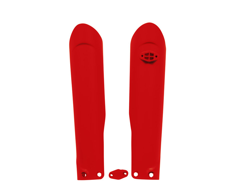 RTech Fork Protectors for GasGas, KTM, and Husqvarna Bikes (2021-2023) - (GasGas Red)