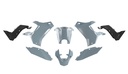 RTech Revolution Plastic Kit for Yamaha Tenere 700 Bikes (2019-2024) - 7 PCS - (Light Grey/Black)
