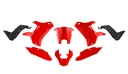RTech Revolution Plastic Kit for Yamaha T7 Bikes (2019-2024) - 7 PCS - (Red/Black)