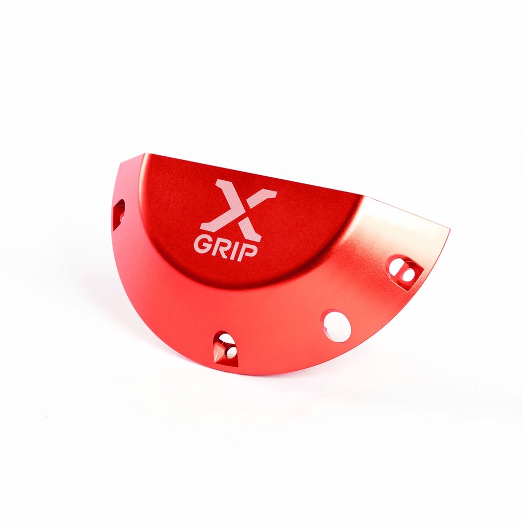 X-Grip Clutch Guard for KTM, Husqvarna, and GasGas Bikes (2017-2023) - (Red)