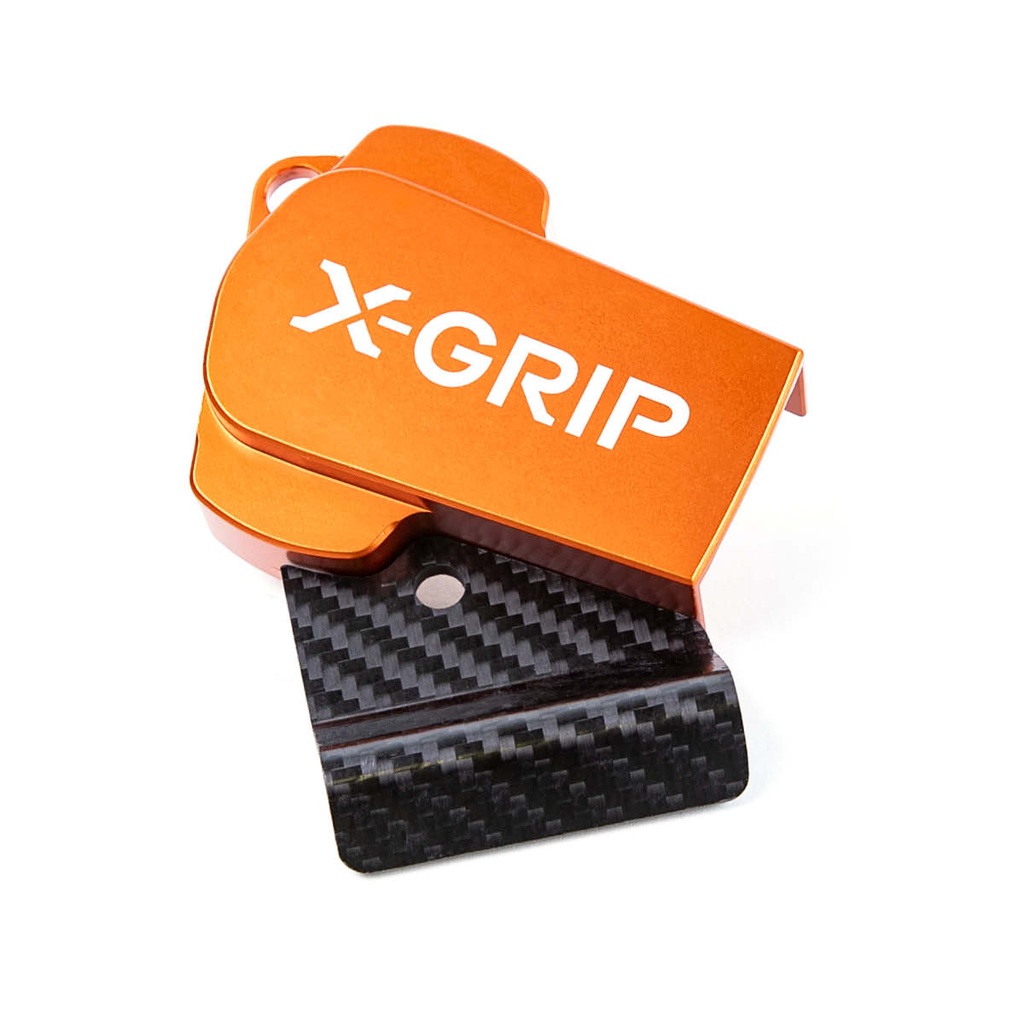 X-Grip TBI Protector for KTM, Husqvarna, and GasGas Bikes (2023-2024) - (Orange)