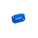 X-Grip Brake and Clutch Pump Cap for KTM, Husqvarna, and GasGas Bikes with Brembo Fittings (Blue)