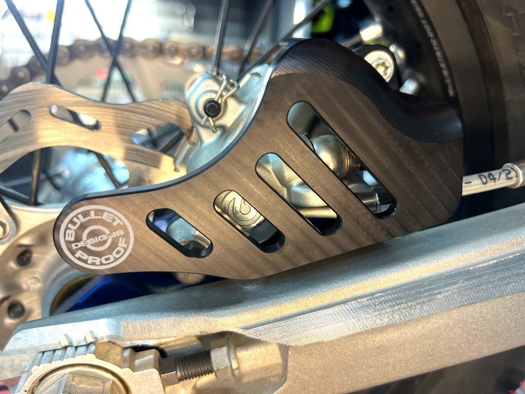 Bullet Proof Designs Rear Brake Caliper Guard (Black)