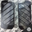 Bullet Proof Designs Aluminum Radiator Guard for GasGas and RIEJU Bikes (2018-2023) - (Black)