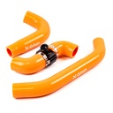 X-Grip Silicone Radiator Hoses for KTM, Husqvarna, and GasGas 250-300 Bikes (2023-Up) - (Orange)